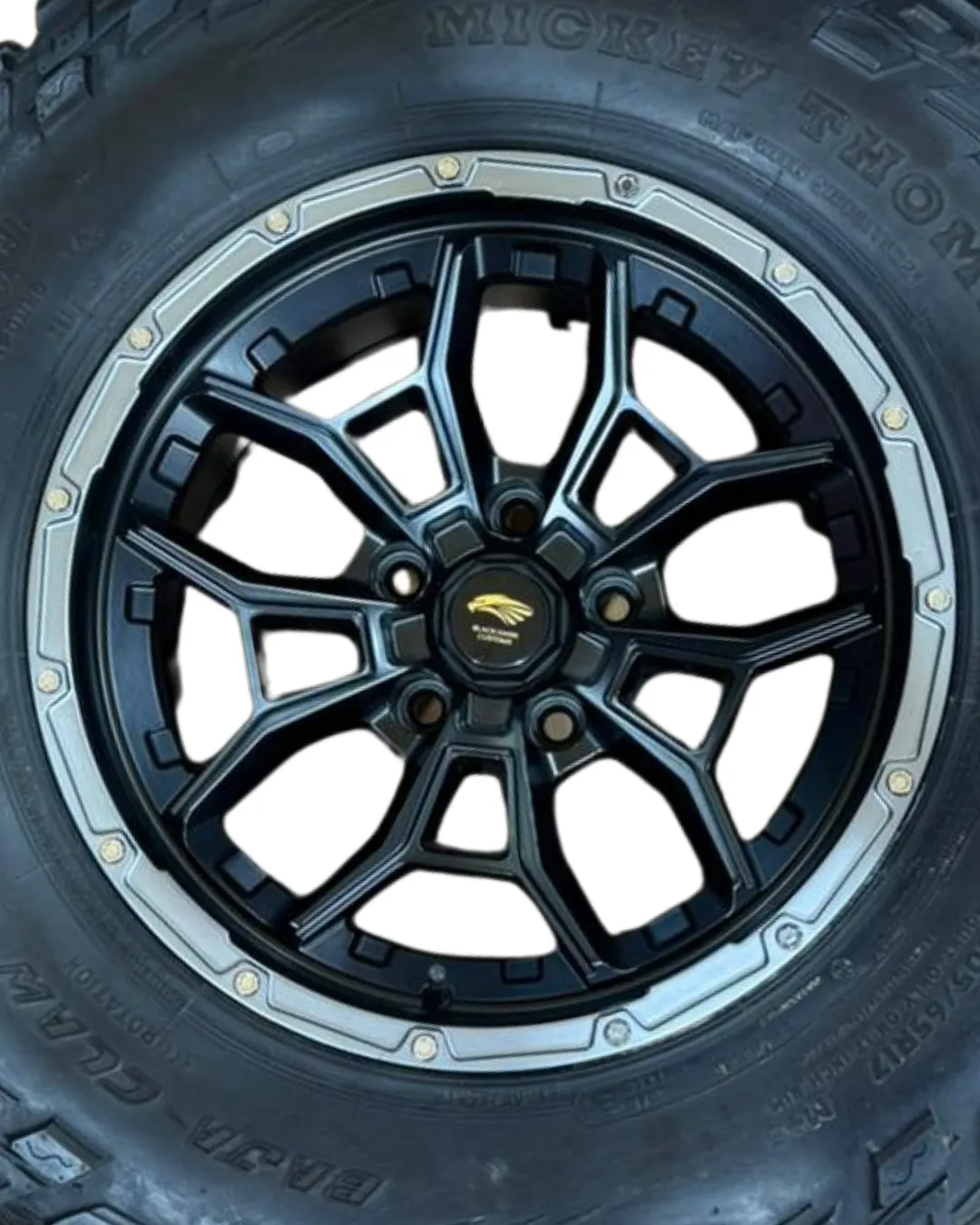 Black Hawk Customs 17" Bead Grip Off-Road Wheel For Jeep JK/JL Each